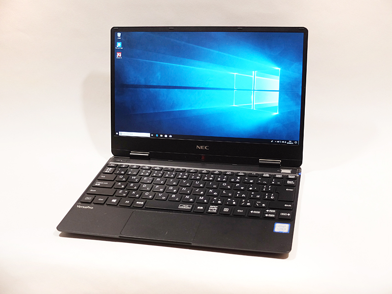 PC短評】快適に打てるキーボード搭載の12.5型ノートPC「VersaPro UltraLite タイプVH VH-4」 - PC Watch