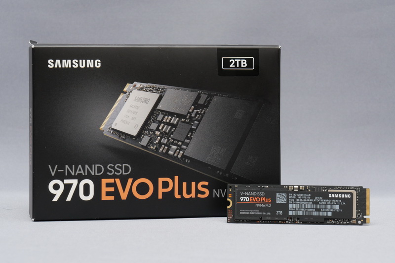 Samsung 970evoPlus  2TB内蔵型SSD