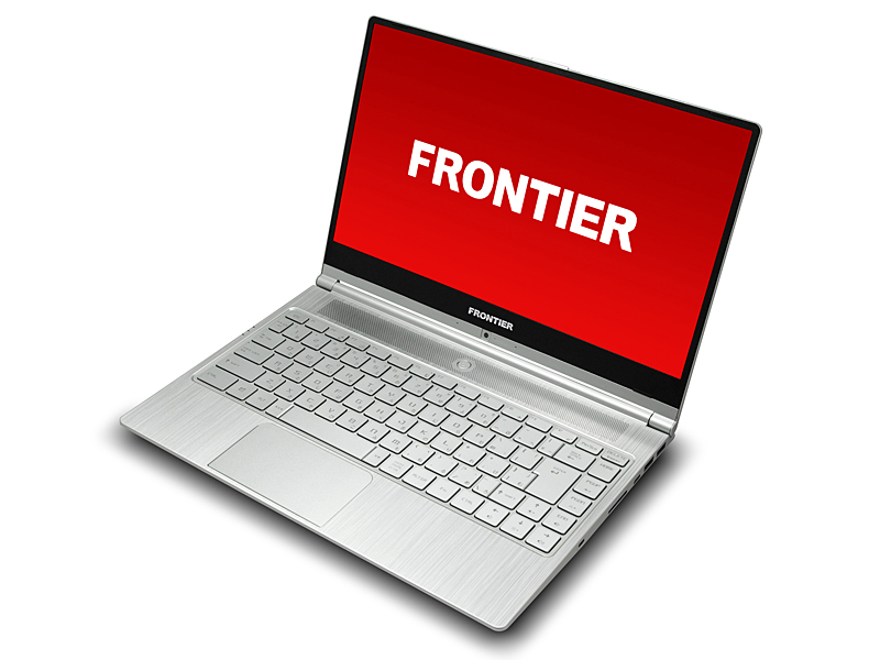 FRONTIERノートPC Win10 480GB SSD 8GBメモリ - Windowsノート本体