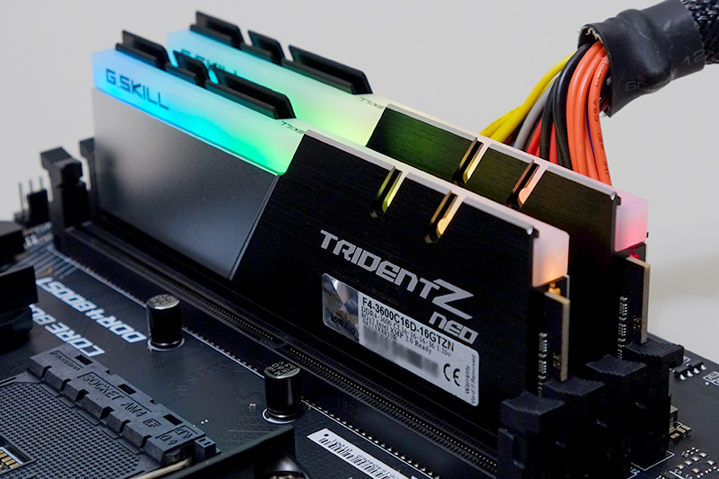 やじうまミニレビュー Ryzen 3000 X570環境に最適化したddr4メモリ Trident Z Neo Pc Watch