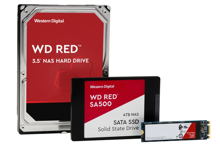 WD、NAS向けブランド「WD Red」初の高耐久SATA SSD ～HDDにも14TB 