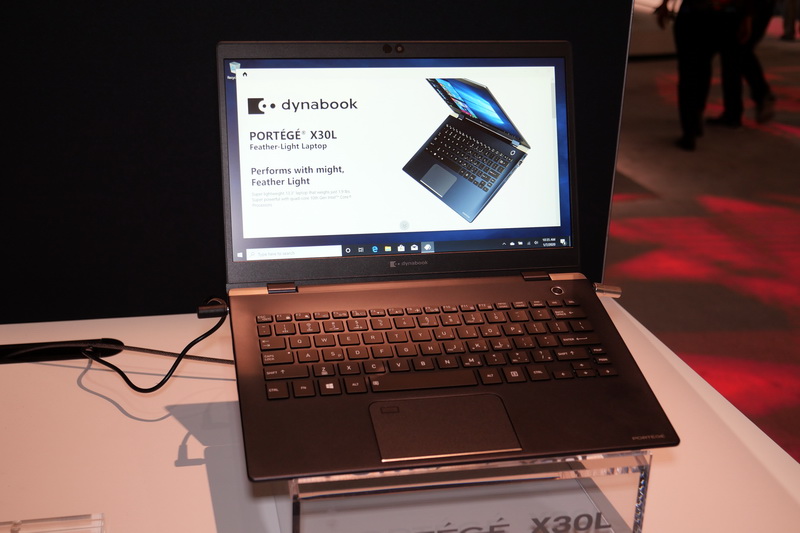 イベントレポート】Dynabook、世界最軽量の第10世代Core搭載13.3型