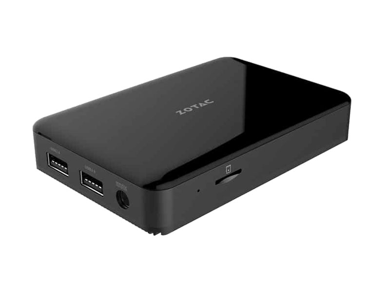 ZOTAC、モバイルバッテリのような手のひらPC - PC Watch