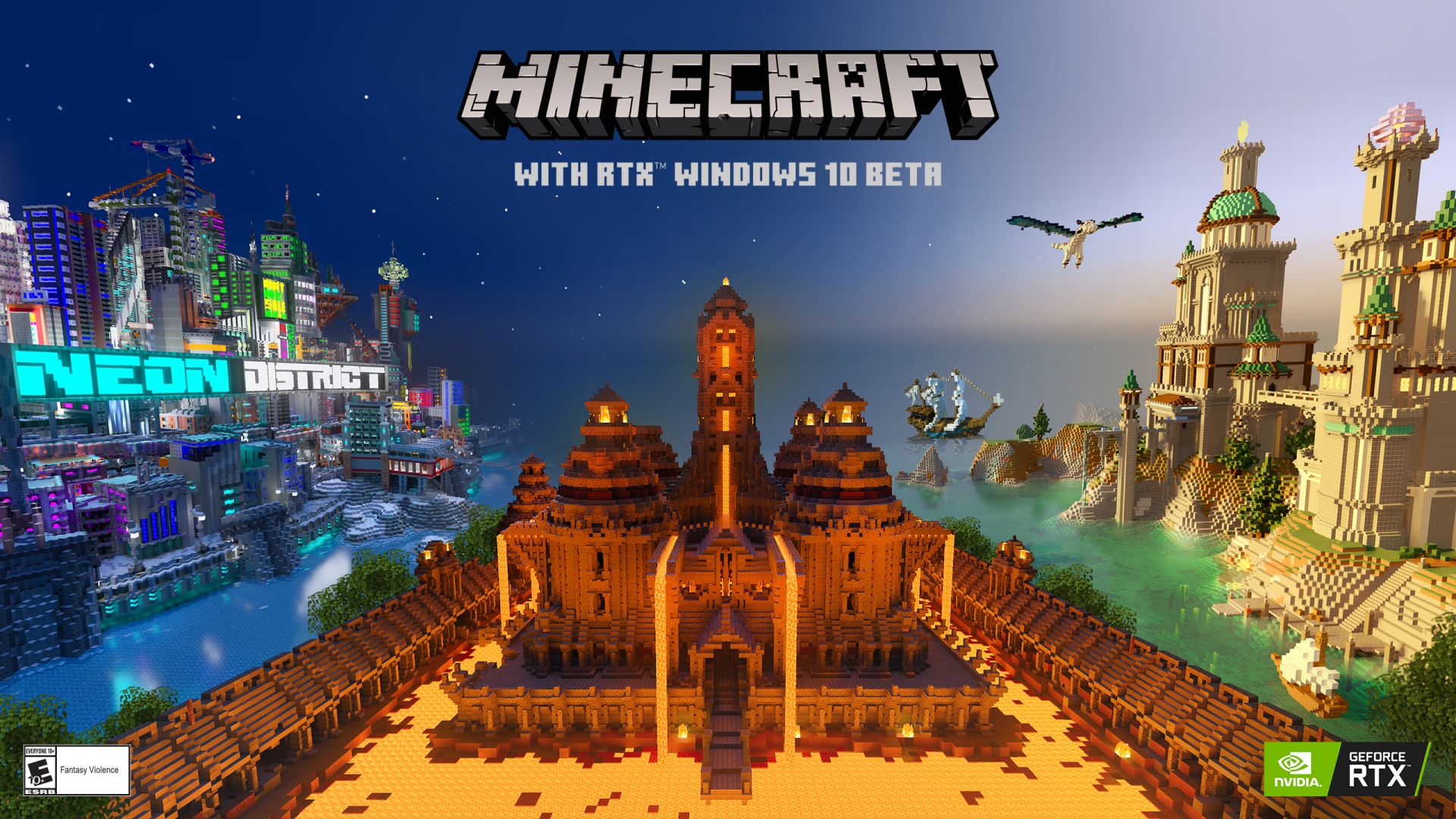 レイトレ対応の Minecraft With Rtx ベータ版が17日に公開 動作には