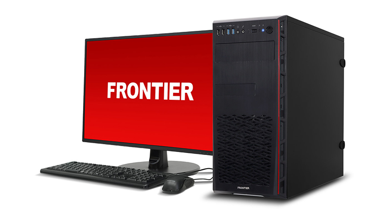 FRONTIER】【ゲーミングPC】Ryzen 5/32GBメモリ/1TB NVMe SSD/GTX1650 