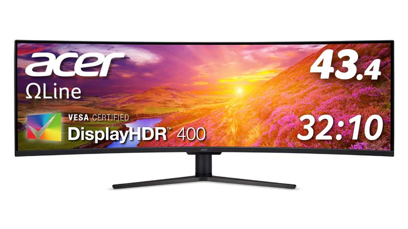 本日みつけたお買い得品】Acer製43.4型HDR液晶がAmazonタイムセール 