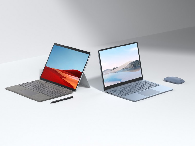Surface Laptop Go、Surface Pro Xの国内価格は76,800円/204,380円から