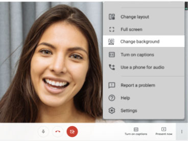 Google Meet 背景画像設定機能を追加 Pc Watch