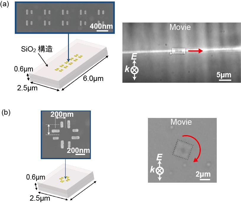 東大生研、光で動くナノサイズのリニア/回転モーターを実現 - PC Watch