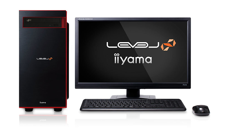 iiyama level∞ グラボなし core i7 10700搭載 - デスクトップ型PC