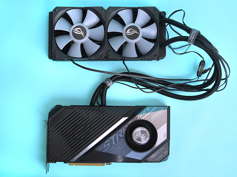 Review]Try the ASUS RX 6800 XT graphics card with simple water cooling – PC  Watch