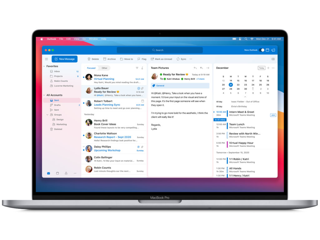 Office 365 for Mac」がApple M1にネイティブ対応 ～OutlookでiCloudと ...