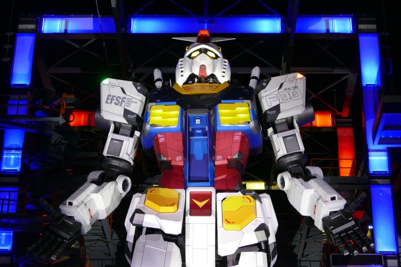 やじうまpc Watch ガンダムは優しかった 横浜ガンダム19日から一般公開 Luna Seaも応援 Pc Watch