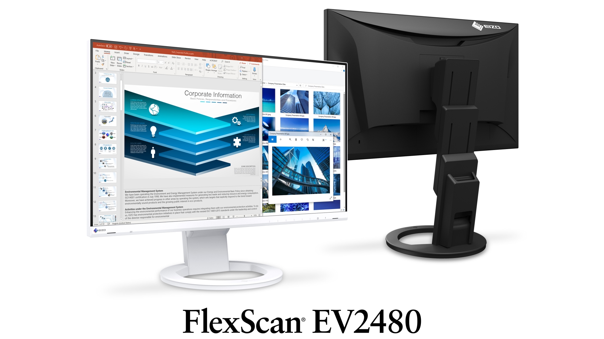 EIZO、Type-C/USB PD対応の省スペース23.8型液晶「FlexScan EV2480」 - PC Watch