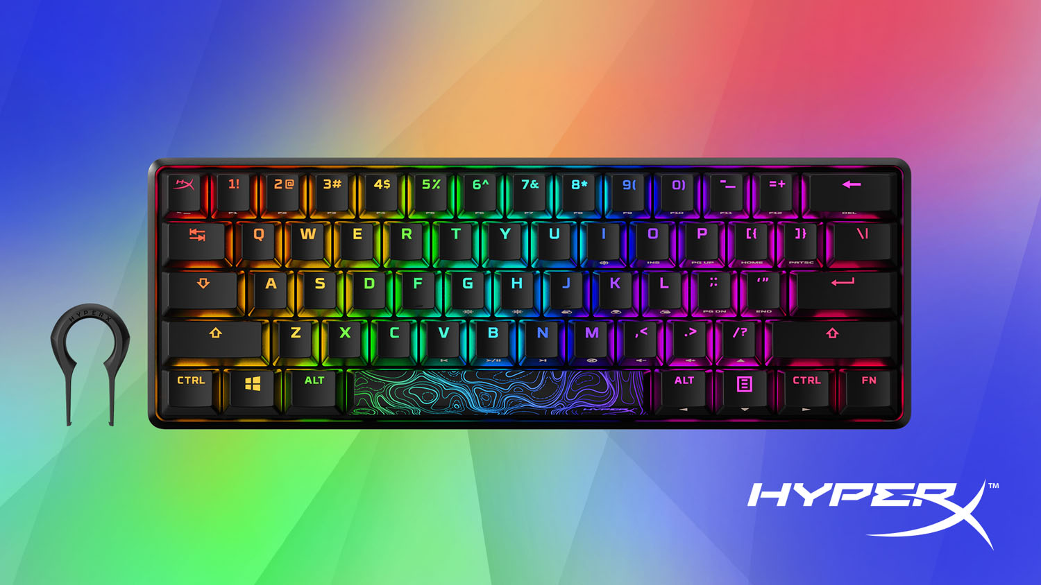 HyperX初の60%キーボード発表。米国のみ展開中のヘッドセットとマウスの販売地域拡大も - PC Watch