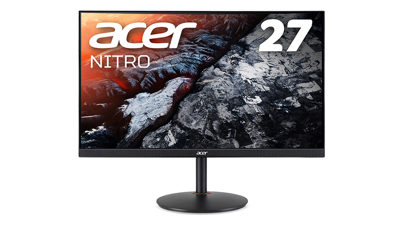 日本エイサー、応答速度0.5ms/165Hz駆動対応の27型フルHDゲーミング