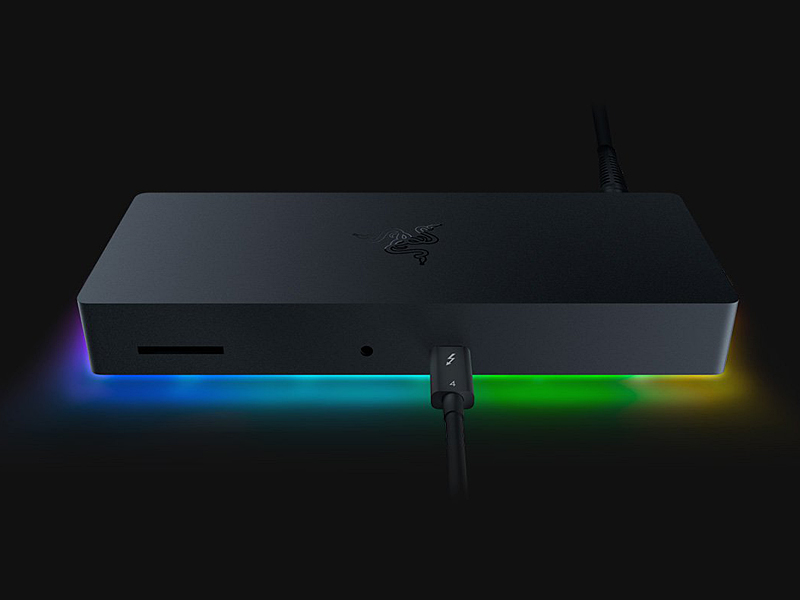 Razer、1,680万色に光るThunderbolt 4ドック - PC Watch