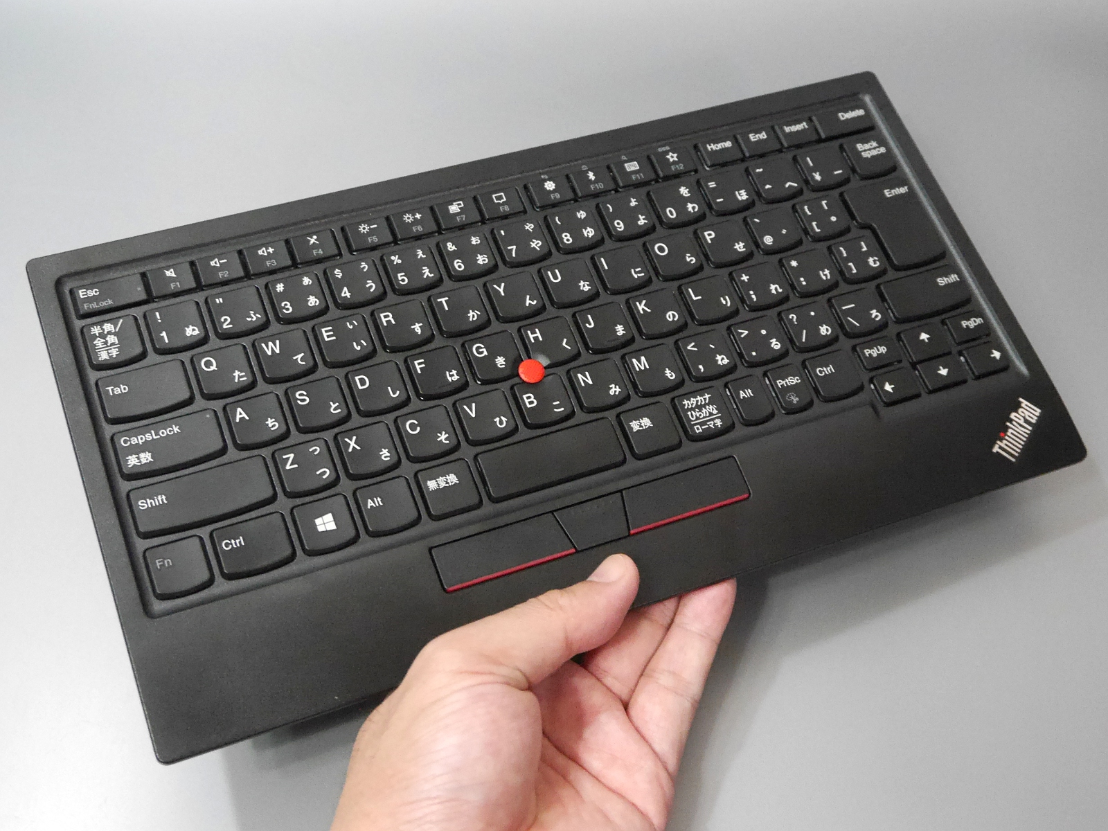 やじうまミニレビュー Thinkpad トラックポイント キーボード Ii を旧製品と使い比べてわかったこととは Pc Watch