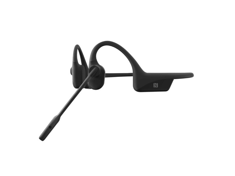 AfterShokz、骨伝導ヘッドセット「OpenComm」に新色ブラック追加 - PC
