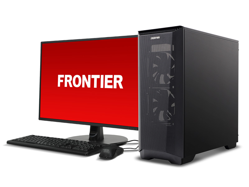 デスクトップパソコン FRONTIER ＋ モニター - デスクトップパソコン