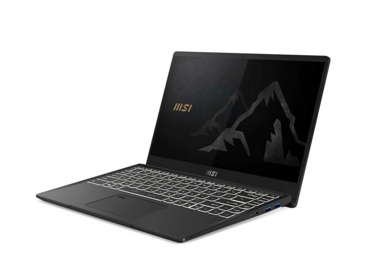 MSI、タッチ対応液晶でOfficeも搭載する14型ビジネス向け薄型ノート