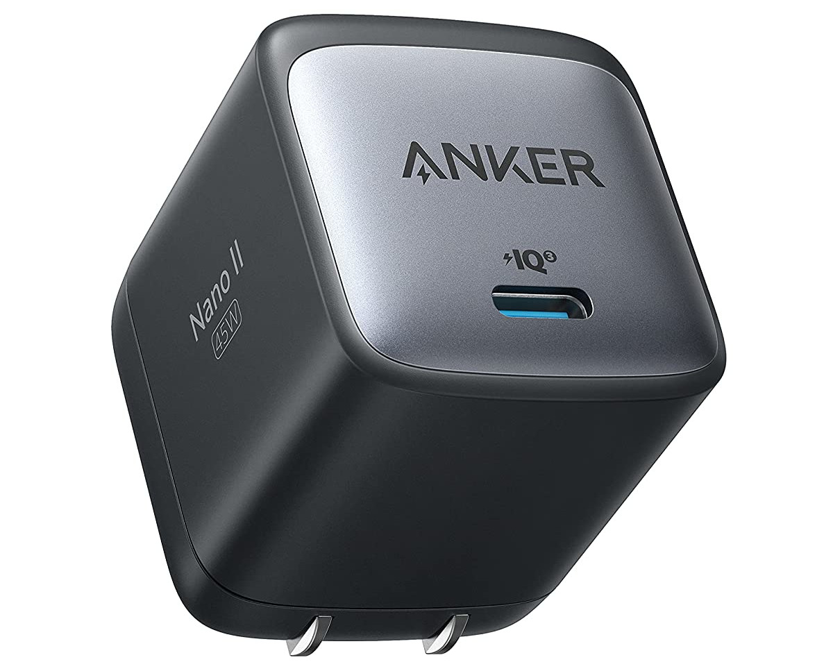 Anker、GaN採用でさらに小型化した45W USB PDアダプタ - PC Watch
