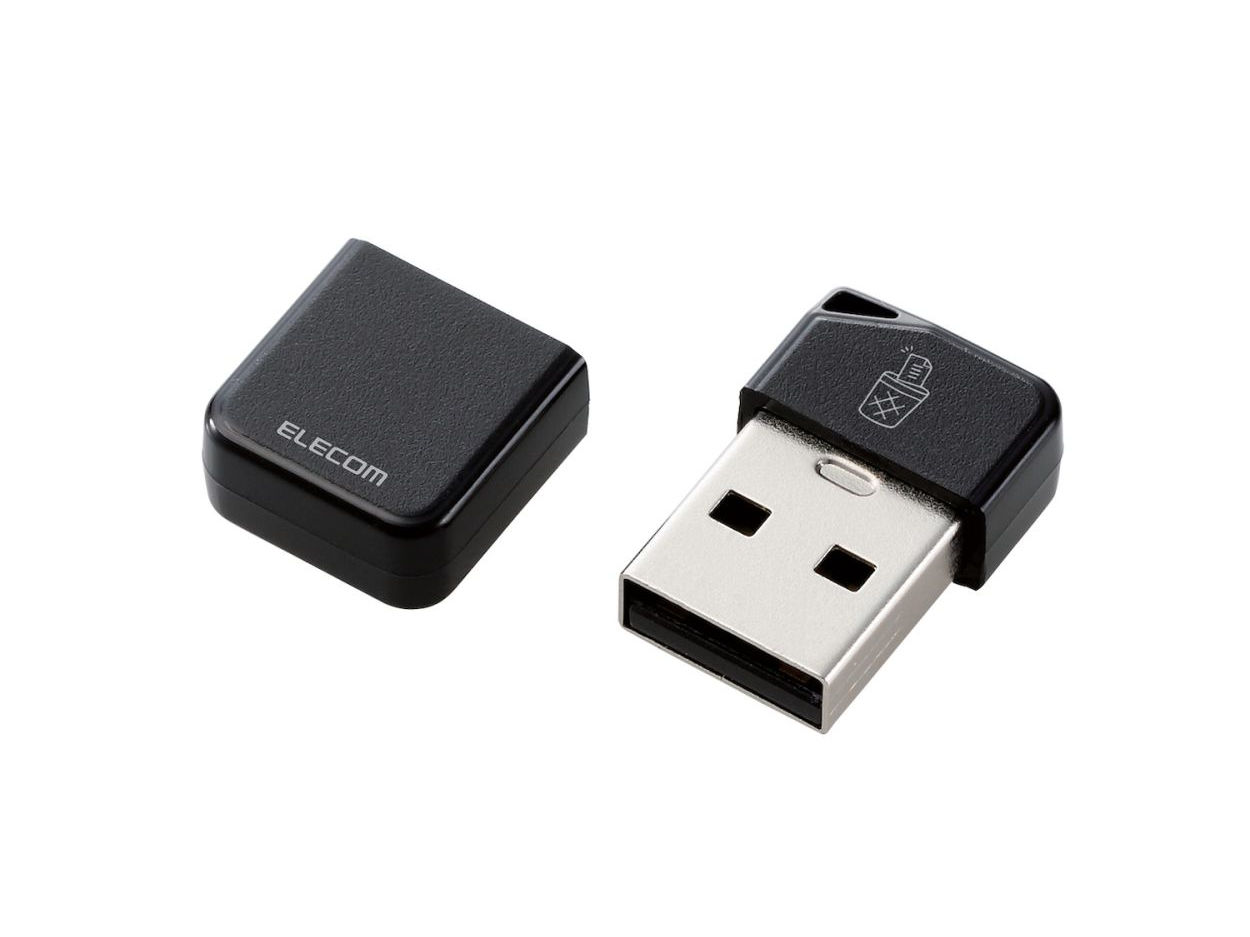 エレコム USB3.0フラッシュ 32GB AESセキュリティ機能付 ブラック MF