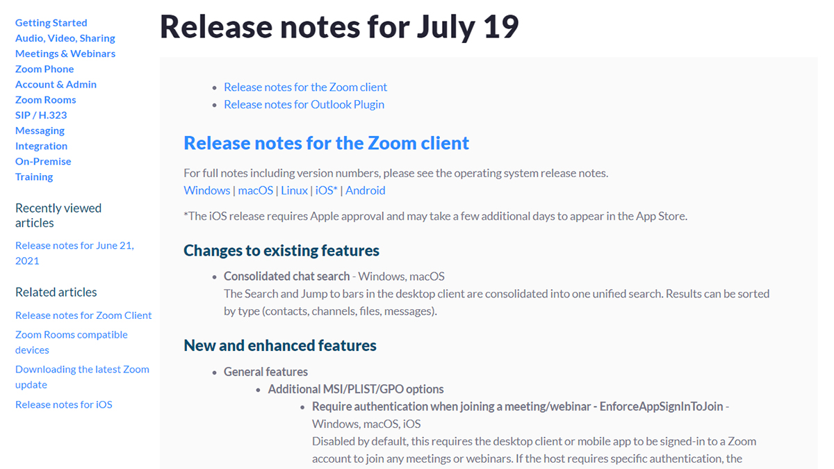 Zoom, watermark enhancement and immersive view recording supportPC