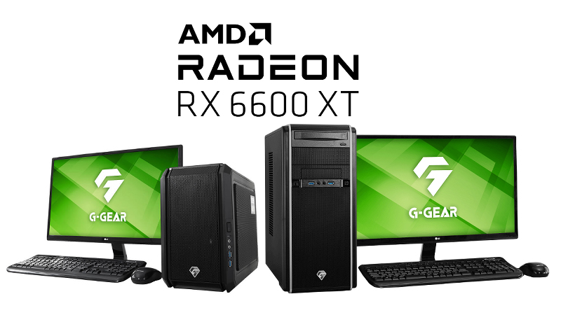 ゲーミングPC　Ryzen5 5600X Radeon RX6600XT