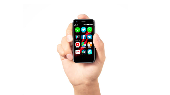 【mint】スマートフォン 手のひらサイズの3型スマホ「Mint」がIndiegogoに登場。約1万1千