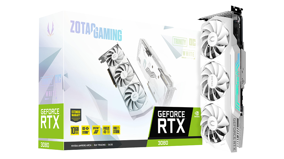 新品 ZOTAC RTX3080 Trinity 非LHR no LHR