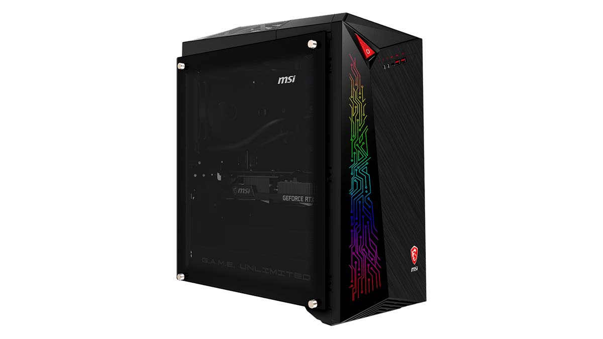 MSI、水冷CPUクーラー/RTX 3080採用のミドルタワーゲーミング