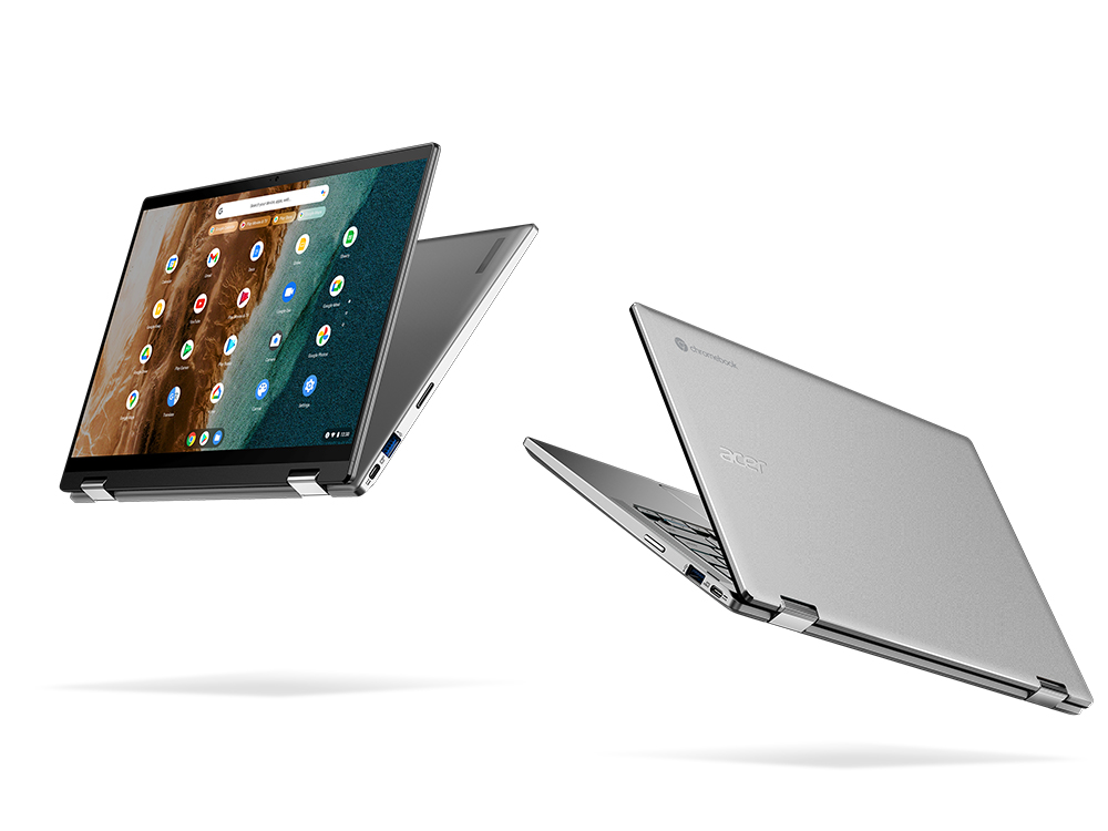 Acer、第11世代Core i7搭載でファンレスなコンバーチブルChromebook ...