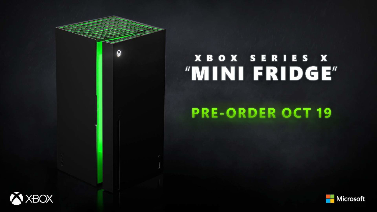 Xbox Series X型ミニ冷蔵庫、米国で10月19日予約開始。価格は