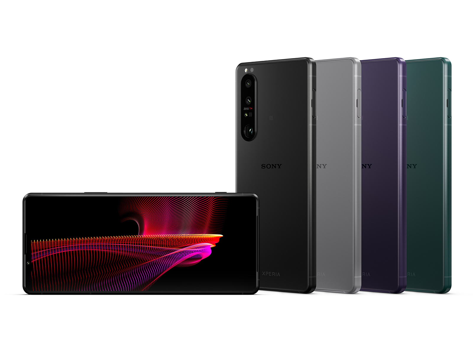 TVアンテナケーブルXperia 1 ブラック　SIMフリー　ほぼ新品