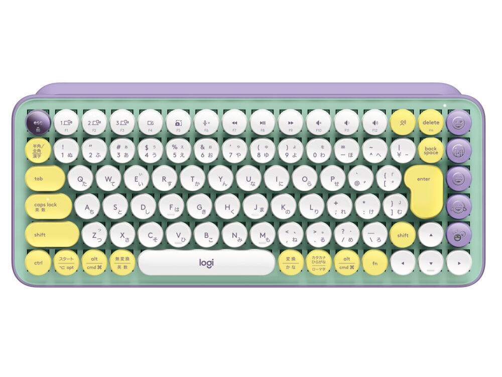 ロジクール、明るい色と丸みを帯びたキーボードやマウス PC Watch