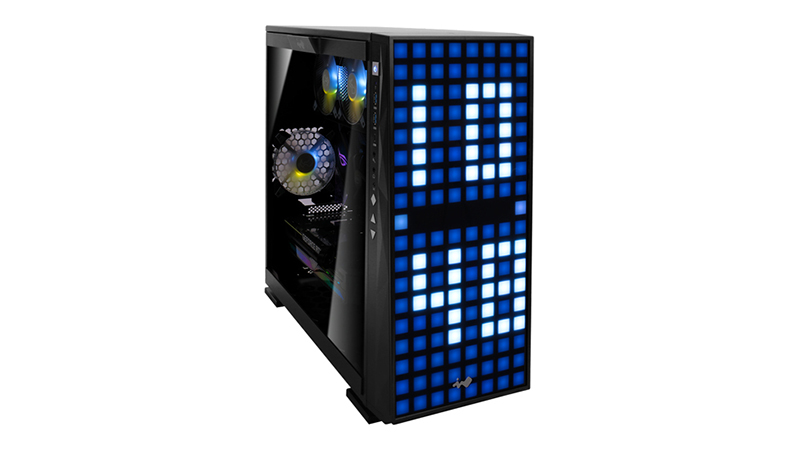 IN WIN、前面パネルのRGB LEDでゲームも遊べるミドルタワー