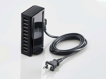 サンワサプライ USB Type-C充電器(6ポート・合計18A・高耐久タイプ