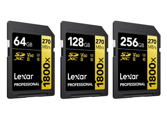 かんたん ヤフオク! SDXCカード 64GB UHS-II U3 300M - 送料無料 Lexar カード