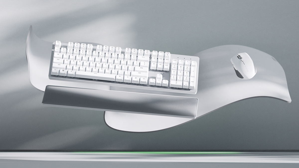 Razer、白とグレーを基調としたデスクワーク向けマウスやキーボード 