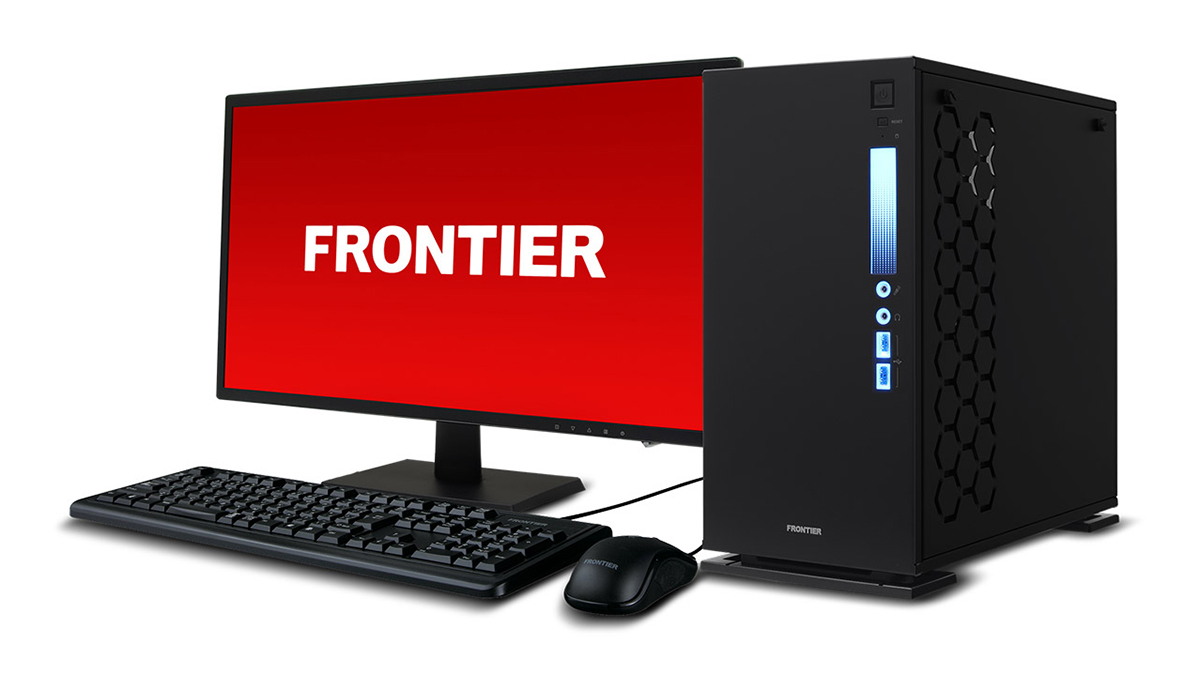 新作通販 Core ミニタワーPC FRONTIER i7/ Win10 SSD&HDD/ デスクトップ型PC