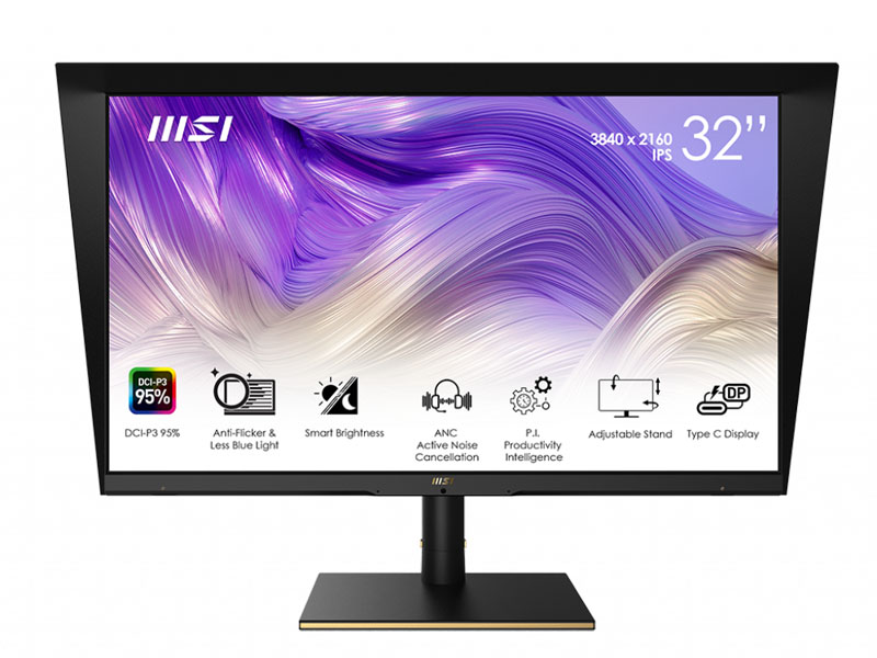 新品未開封 MSI 32インチ 4K UHD 3840×2160 ディスプレイ Summit