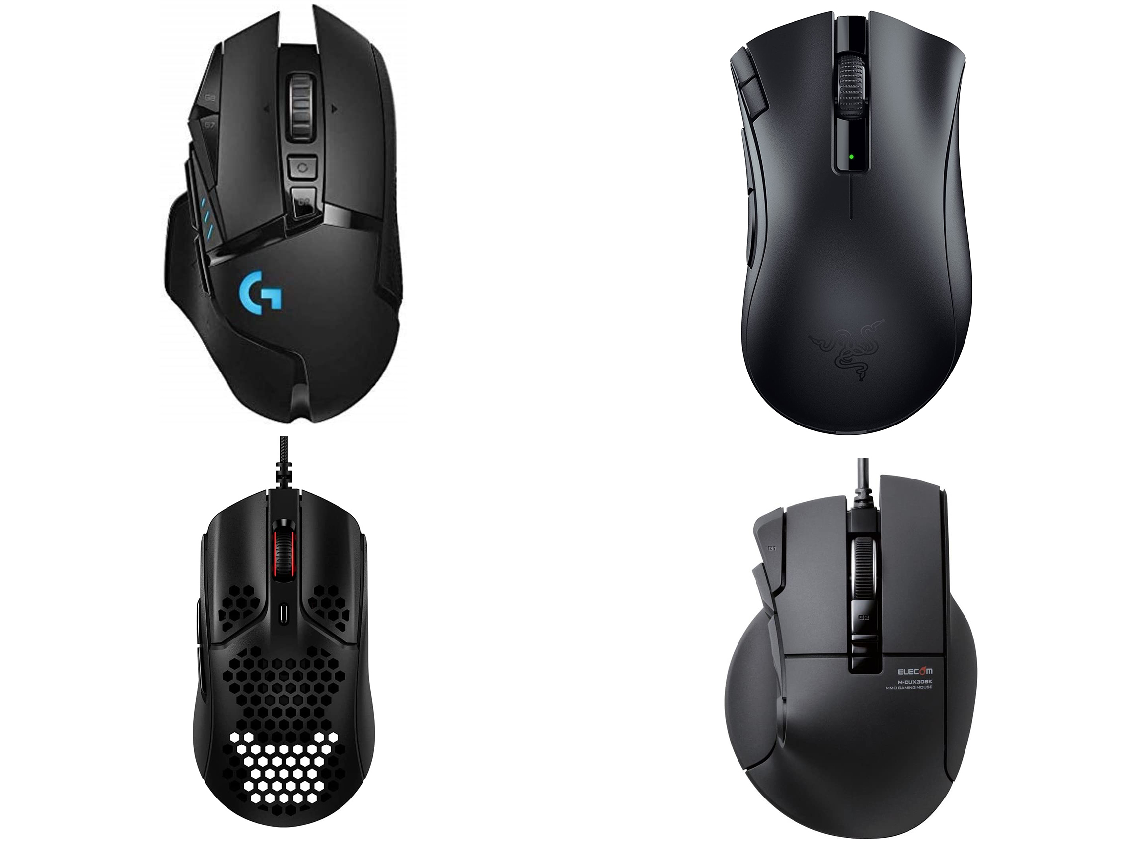 ゲーミングマウスLogitech G502 HERO 有線 ゲーマに最適