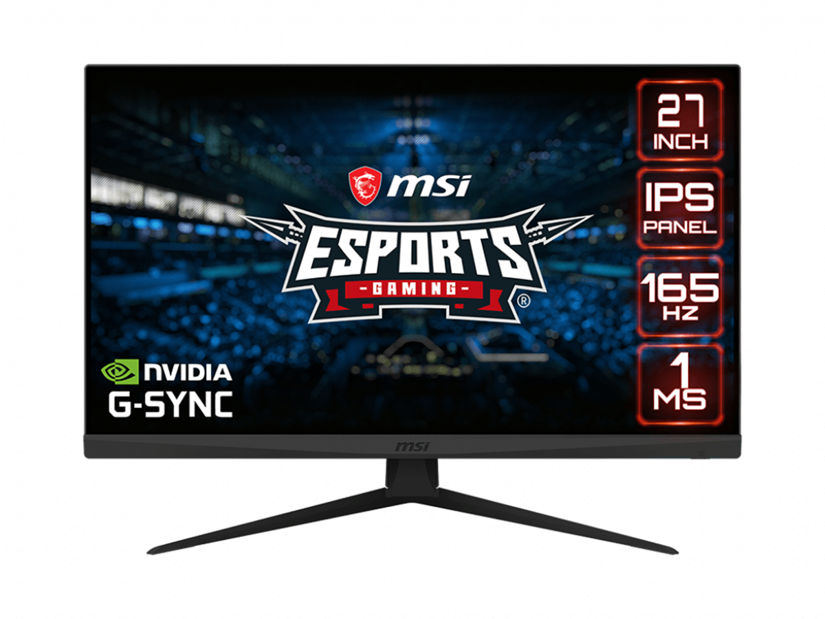 MSI、165Hz駆動の27型フルHDゲーミングモニター - PC Watch
