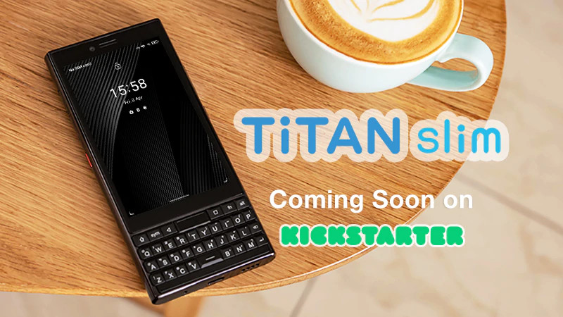 Unihertz、QWERTYキーボード付きスマホ「Titan Slim」 - PC Watch