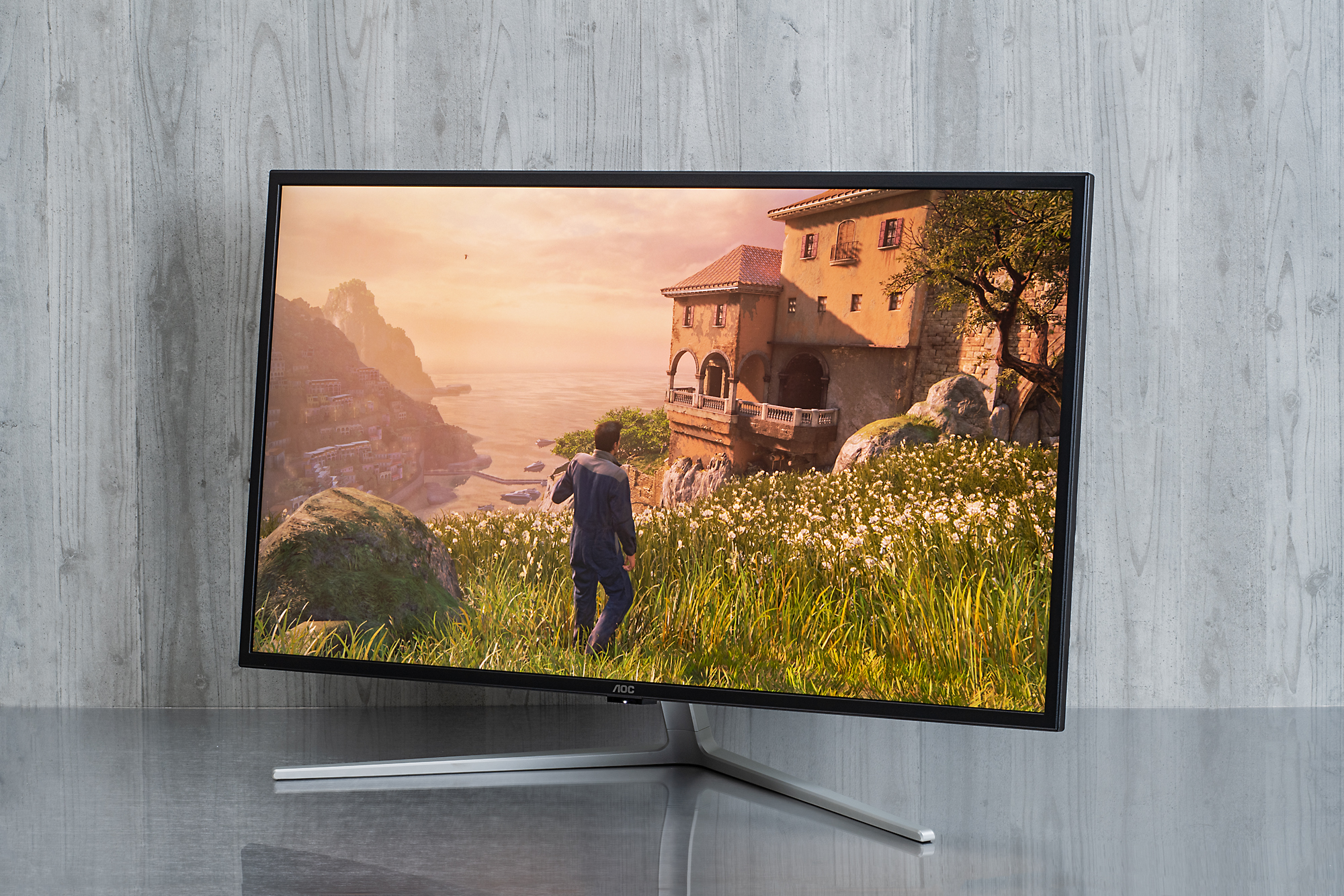 傷などは無く状態は良いですがゲーミングモニター　4k 144hz 42.5インチ　G4309VX