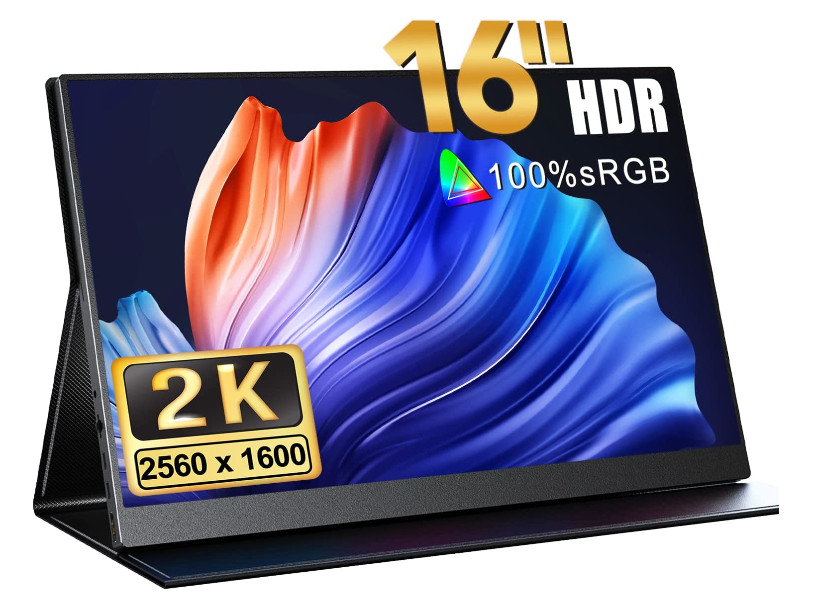 モバイルモニター kksmart 16インチ 超薄型 超軽量540g 狭額縁 高輝度