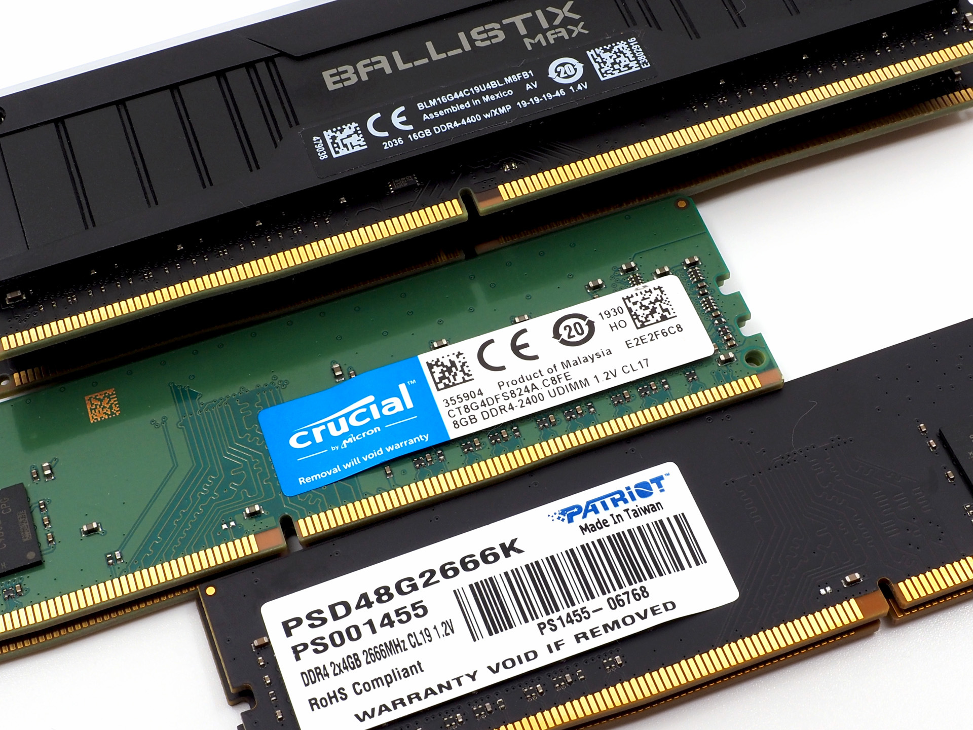 DDR4 メモリ 4GB 4枚セット