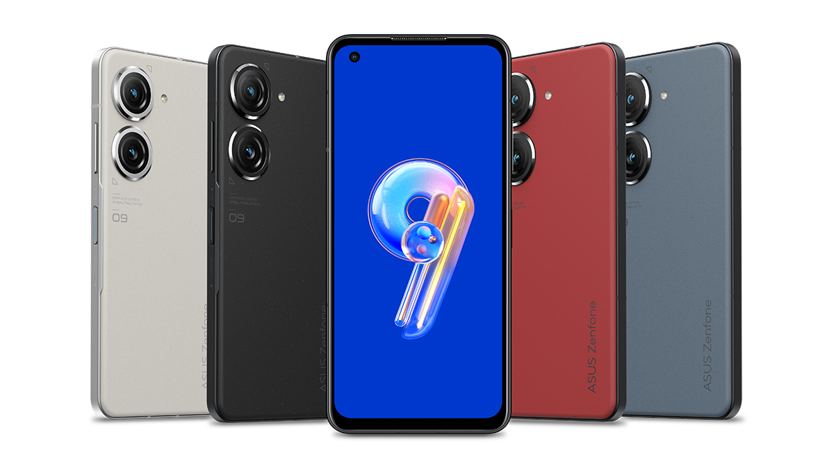 ASUS、片手に収まる5.9型フラグシップスマホ「Zenfone 9