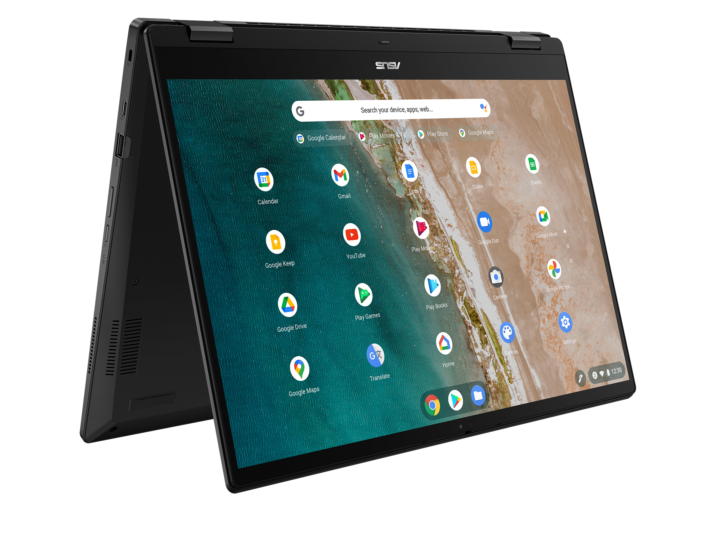 ASUS、国内初の16型2in1 Chromebook。第12世代Core搭載のハイ